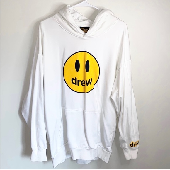 drew house Other - Drew House White Mascot Smile Hoodie L